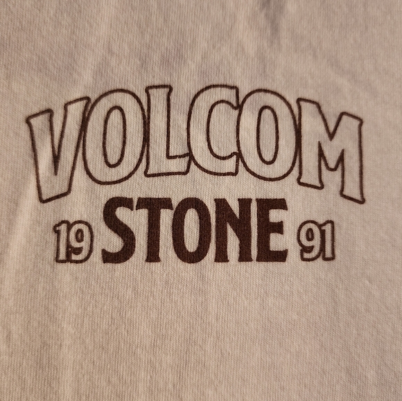 Volcom White Tee (Unisex S) - Picture 5 of 5
